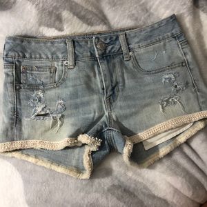 American Eagle jean shorts